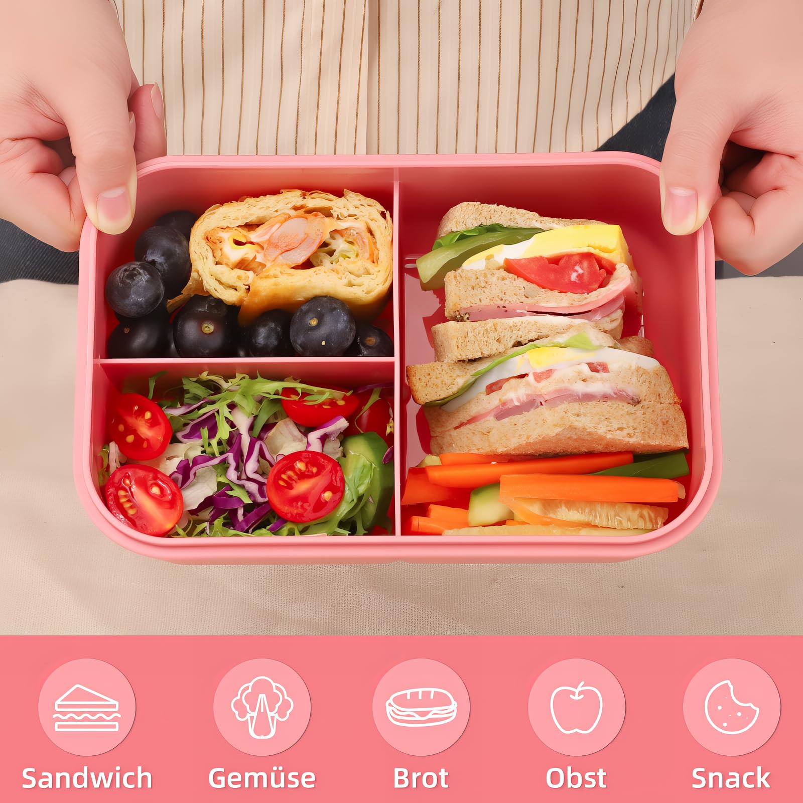 Scatole Per Pranzo Con Broccoli, Quinoa E Uova, Alimenti Sani, Concetto