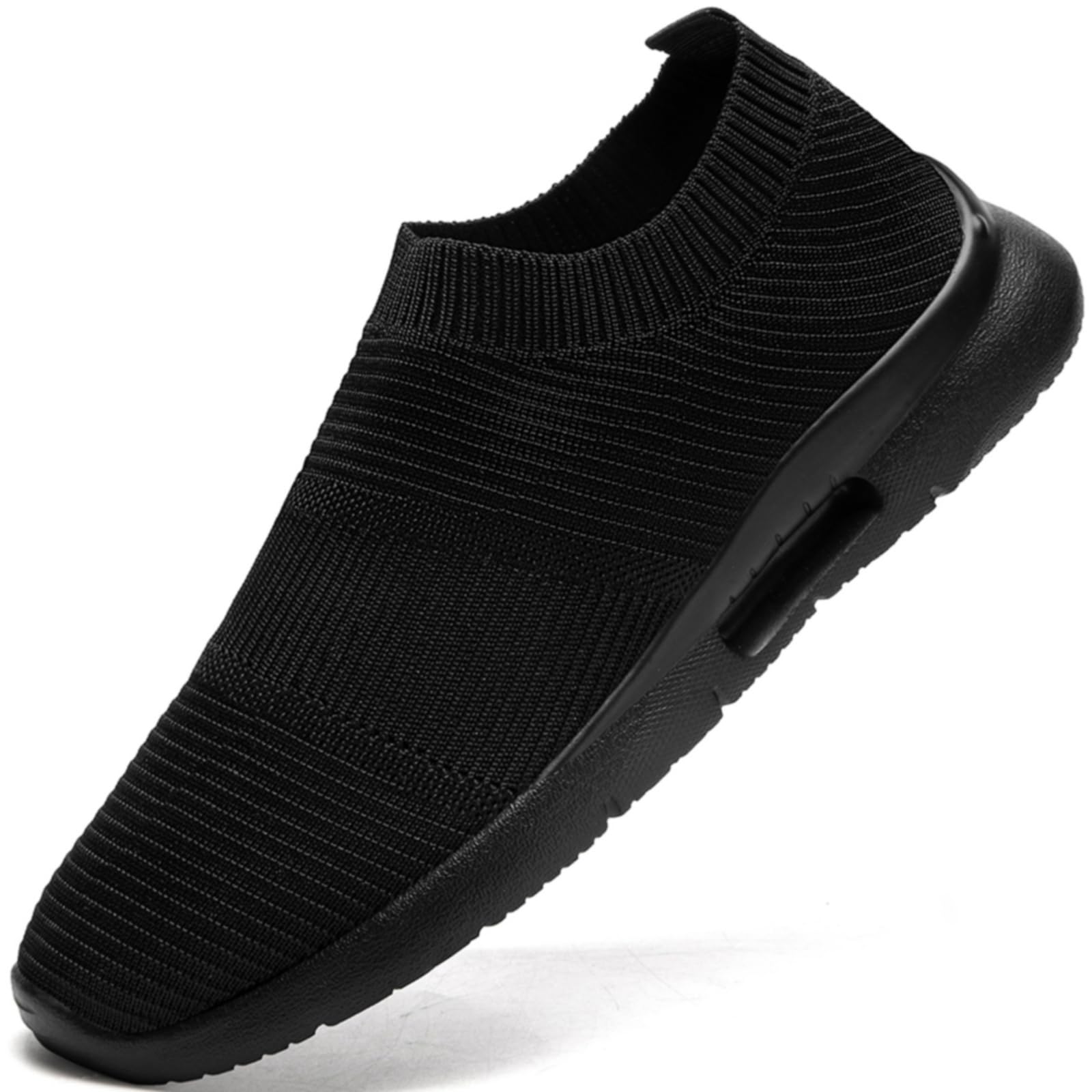 JUEQIBAA Slip on Sneaker Herren Ohne Schnürsenkel Turnschuhe Sportschuhe Leichte Walkingschuhe Straßenlaufschuhe Atmungsaktiv Jogging Schuhe Sportsschuhe