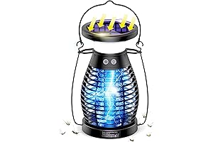 Solar Bug Zapper for Moth Control