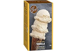 Triple Scoop Ice Cream Mix: Homemade Sweet Treat Delight