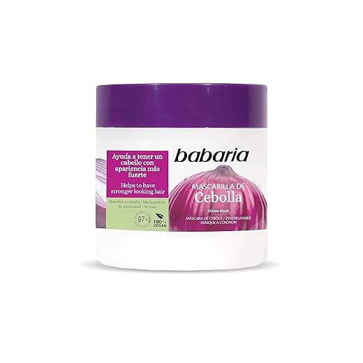 Babaria Onion Hair Mask—No Smell, No Tears