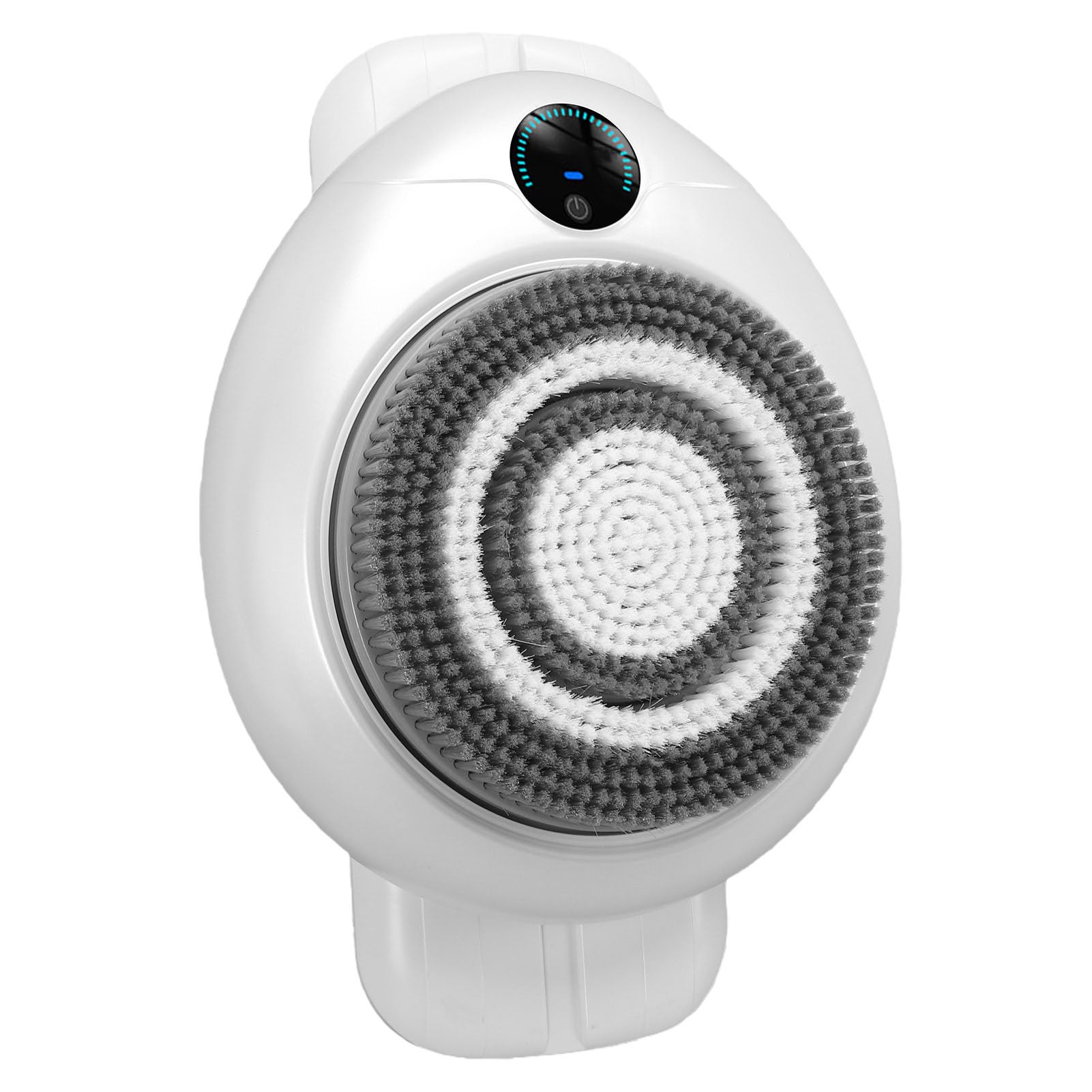 Jectse Lavapavimenti Elettrico per Schiena per Doccia, Spazzola Automatica per Corpo con Rotazione a 360°, Lavapavimenti per Doccia a Parete Impermeabile IPX7, Spazzola Esfoliante Ricaricabile per
