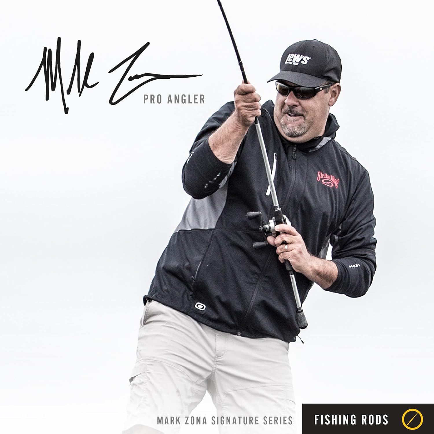 Lew's Team Lew's Signature Series Spinning Fishing Rod, Graphite Blank, Winn Dri-Tac Ultra Split Grip Handle