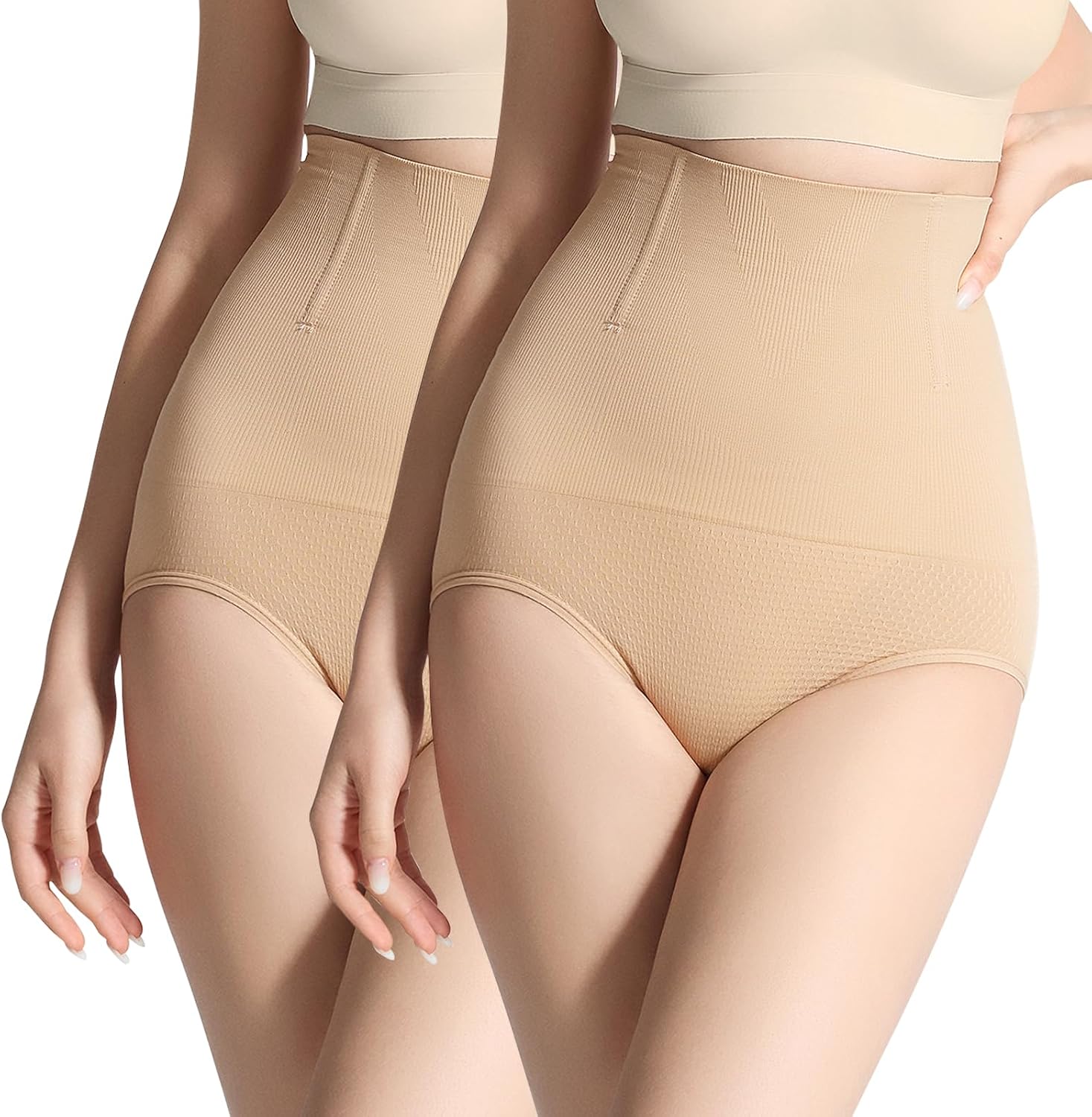 Tummy Control Shapewear Panties for Women, High Waisted Seamless Compression Underwear