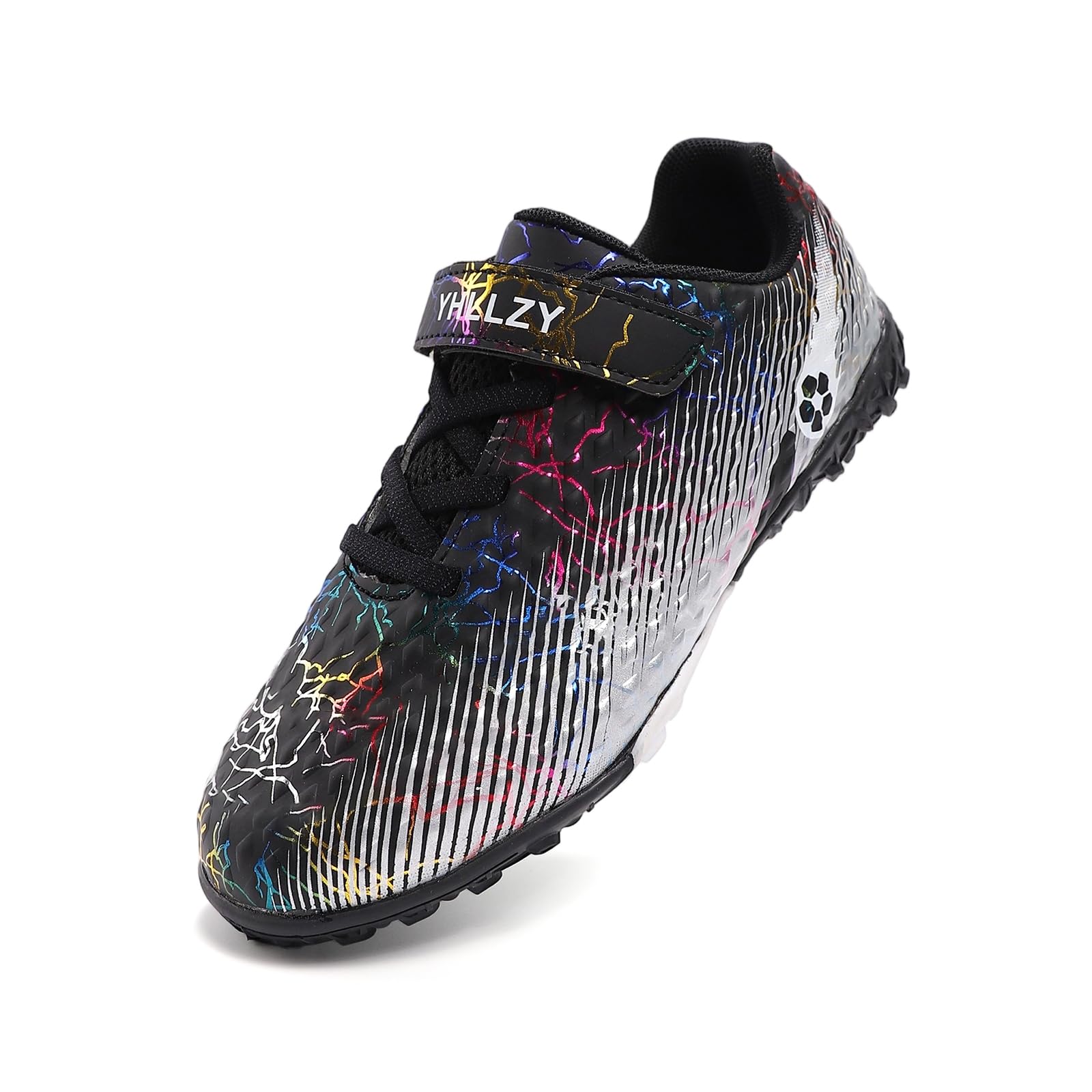 Kids Boys Football Boots Astro Turf Trainers Girls Soccer Athletics Training Shoes Teenager Outdoor Sport Shoes Sneakers for Unisex Kids-image-39