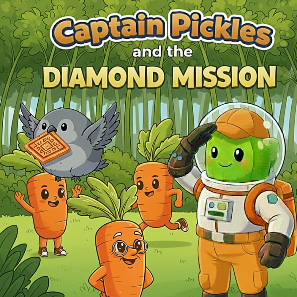 Captain Pickles and the Diamond Mission: A Fun Diamond Shape Adventure Workbook for Toddlers and Pre Kindergarten | Learn to Trace, Draw, Identify & ... Fun (Captain Pickles Shape Training Missions)