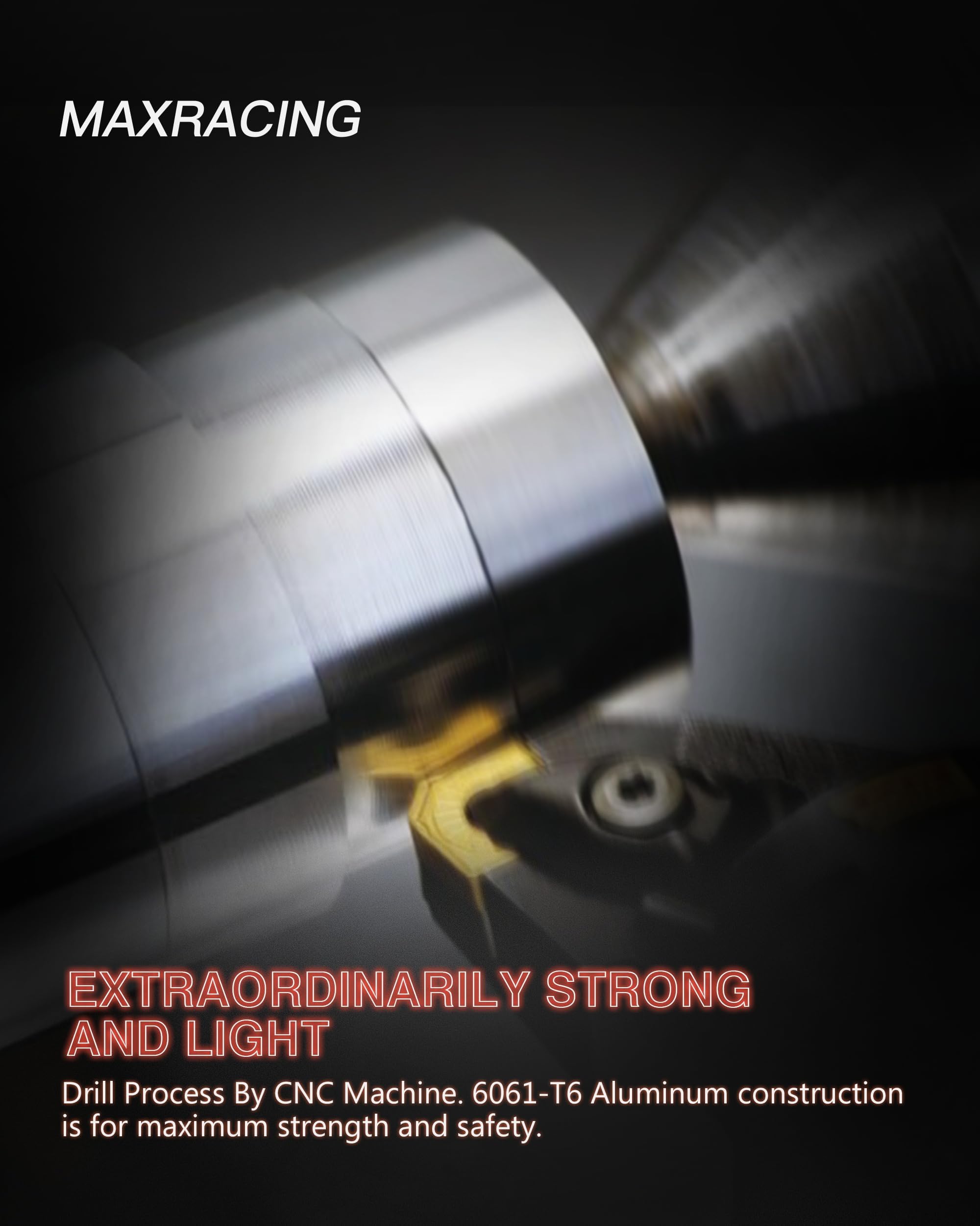 Maxracing 2.5" Front Leveling Kit + 1.5" Rear Coil Spring Lift Spacers Compatible with | 2007-2020 Chevy Suburban 1500 | 2007-2013 Chevy Avalanche 1500 | 2007-2020 Chevy Tahoe | 4WD/2WD