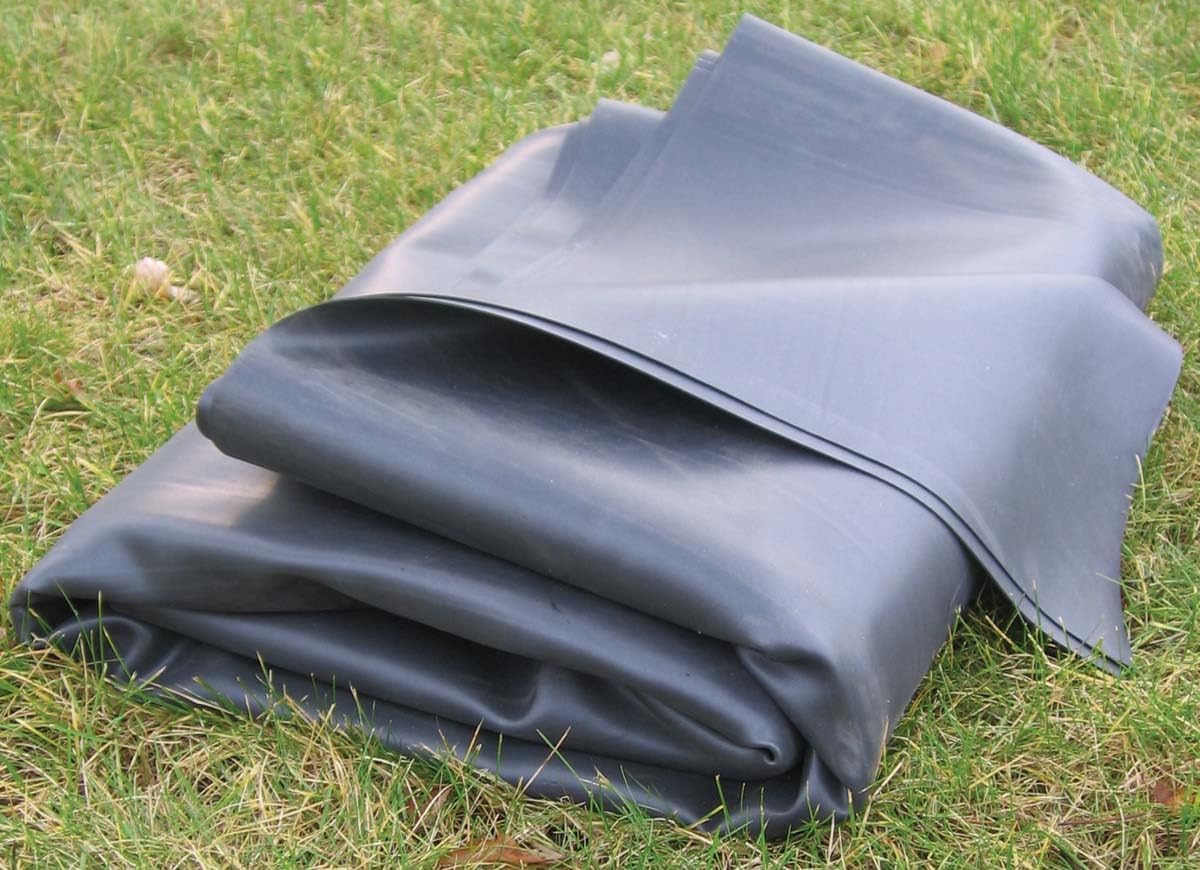 Pondscape 45 Mil EPDM Rubber Pond Liner PRO Grade, Black (15' x 20')