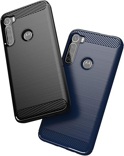 Miniatura 7 de Asuwish Funda compatible con Moto One Fusion+ Plus y protector de pantalla de vidrio templado, accesorios de celda, fundas protectoras de silicona
