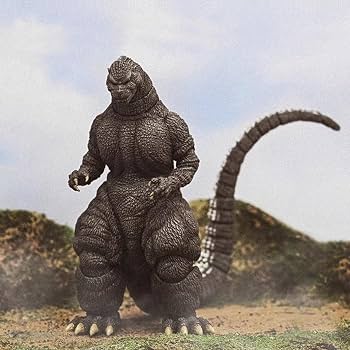 SYXLCYGJ HIYA TOYS 1991 Godzilla Movable Doll Model, ABS & PVC