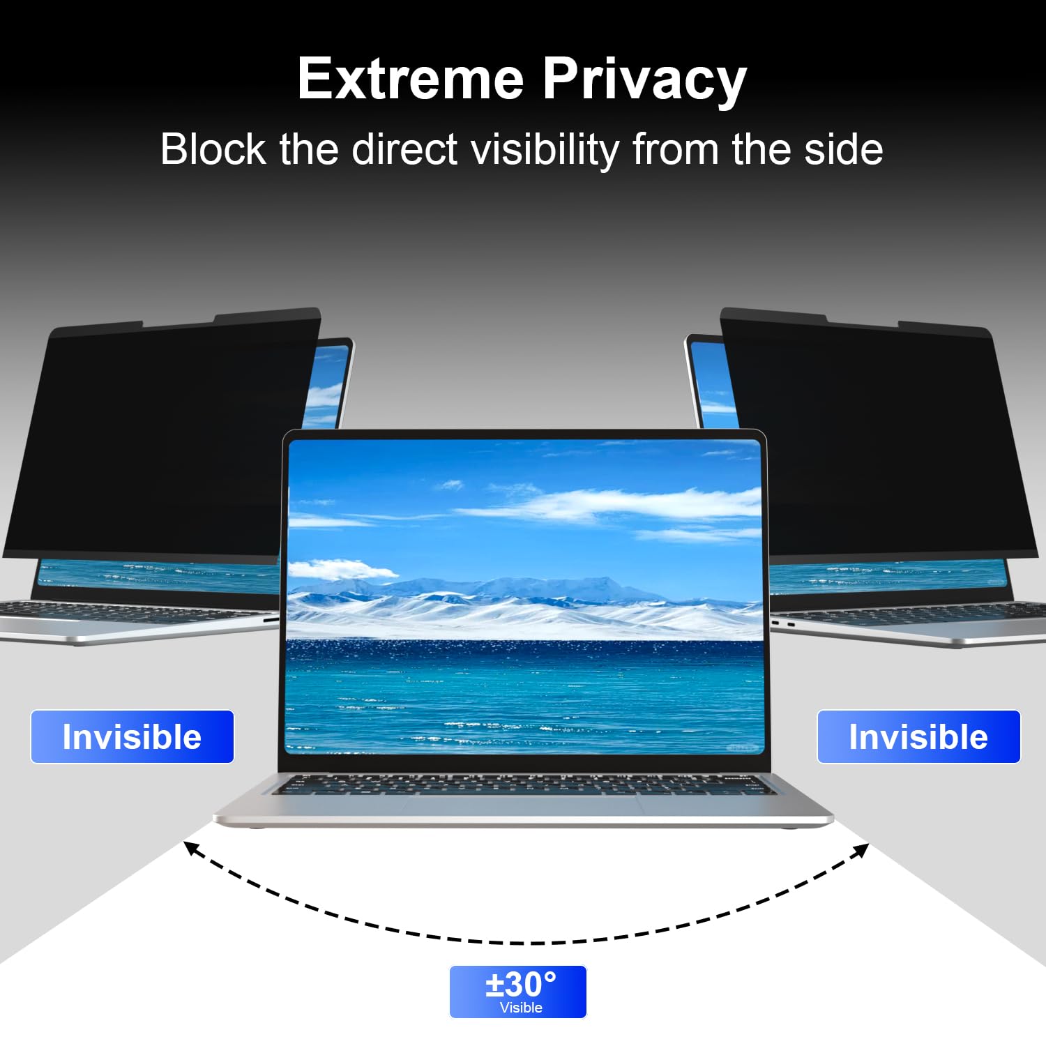 Surface Laptop - Pantalla magnética de privacidad para laptop de 13.5 pulgadas