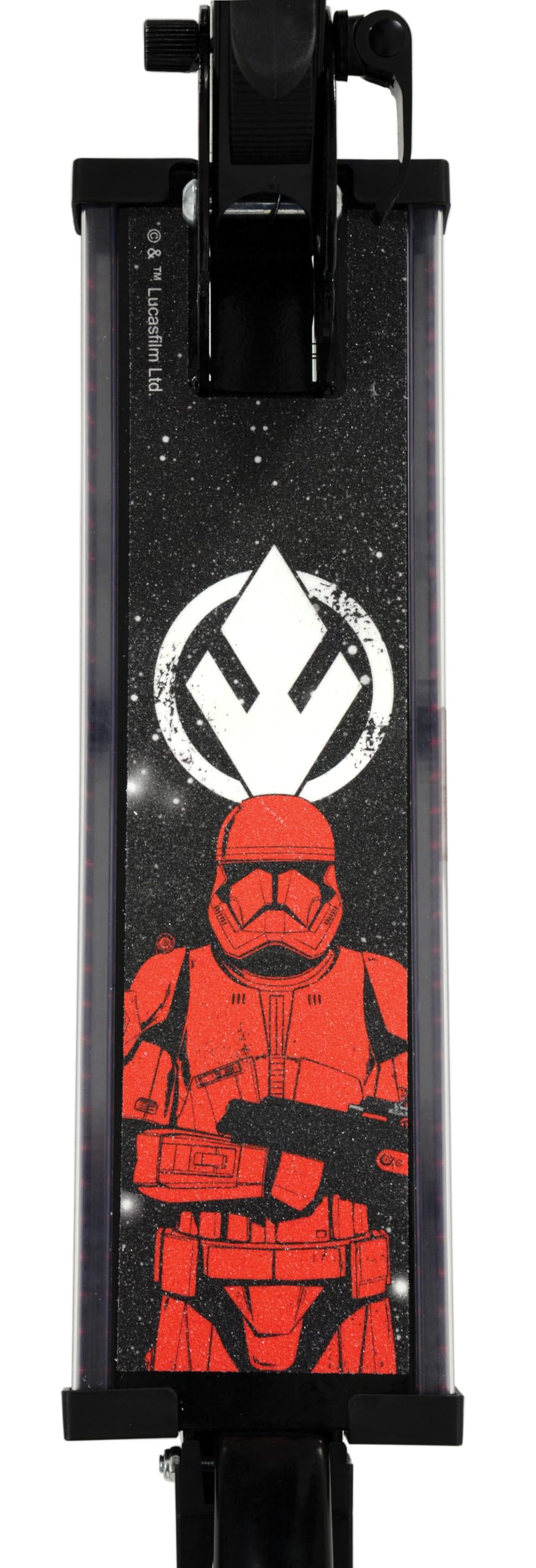 Star Wars Dark Side Light Up składana hulajnoga dla dziewcząt i chłopców, hulajnoga na 2 koła, hulajnoga dla chłopców i dziewcząt, regulowana, podświetlana hulajnoga z dwoma kołami, podświetlana