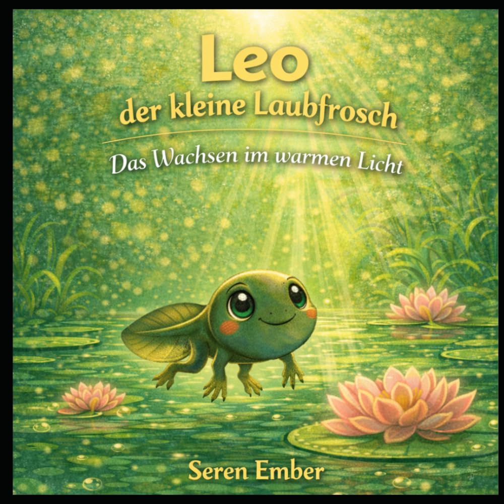 Leo der kleine Laubfrosch: Das Wachsen im warmen Licht