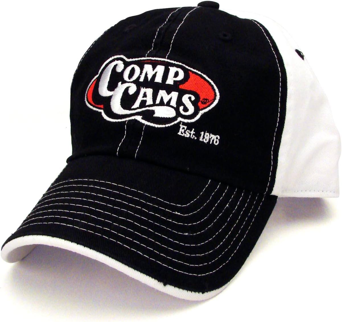 COMP Cams C1021 Black and White Retro Logo Hat