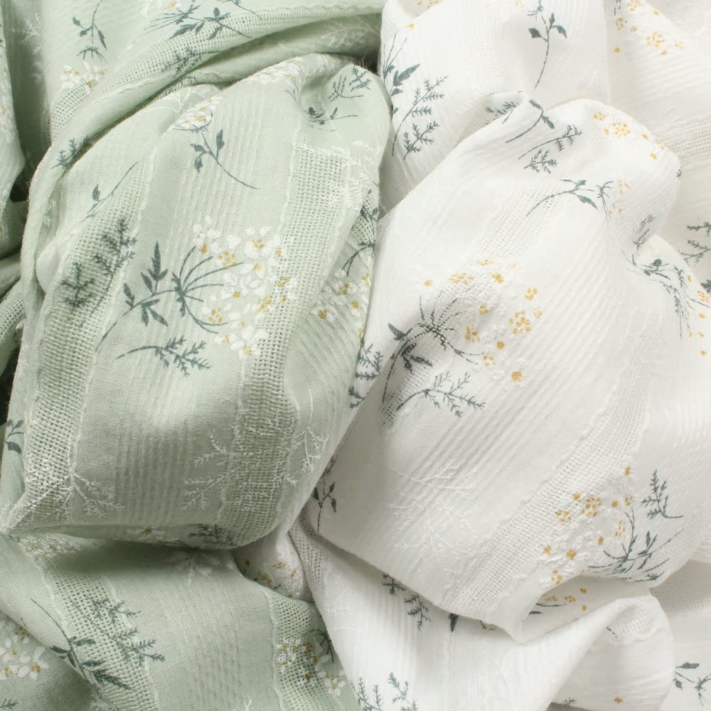 Tela para Tapizar Tela Jacquard con Estampado Hueco Bordado, 50x140cm, Rama de Flores, Tela de algodón, decoración de Ropa for el hogar, 150 g/m Tela Tapizar(Beige,140x200cm)
