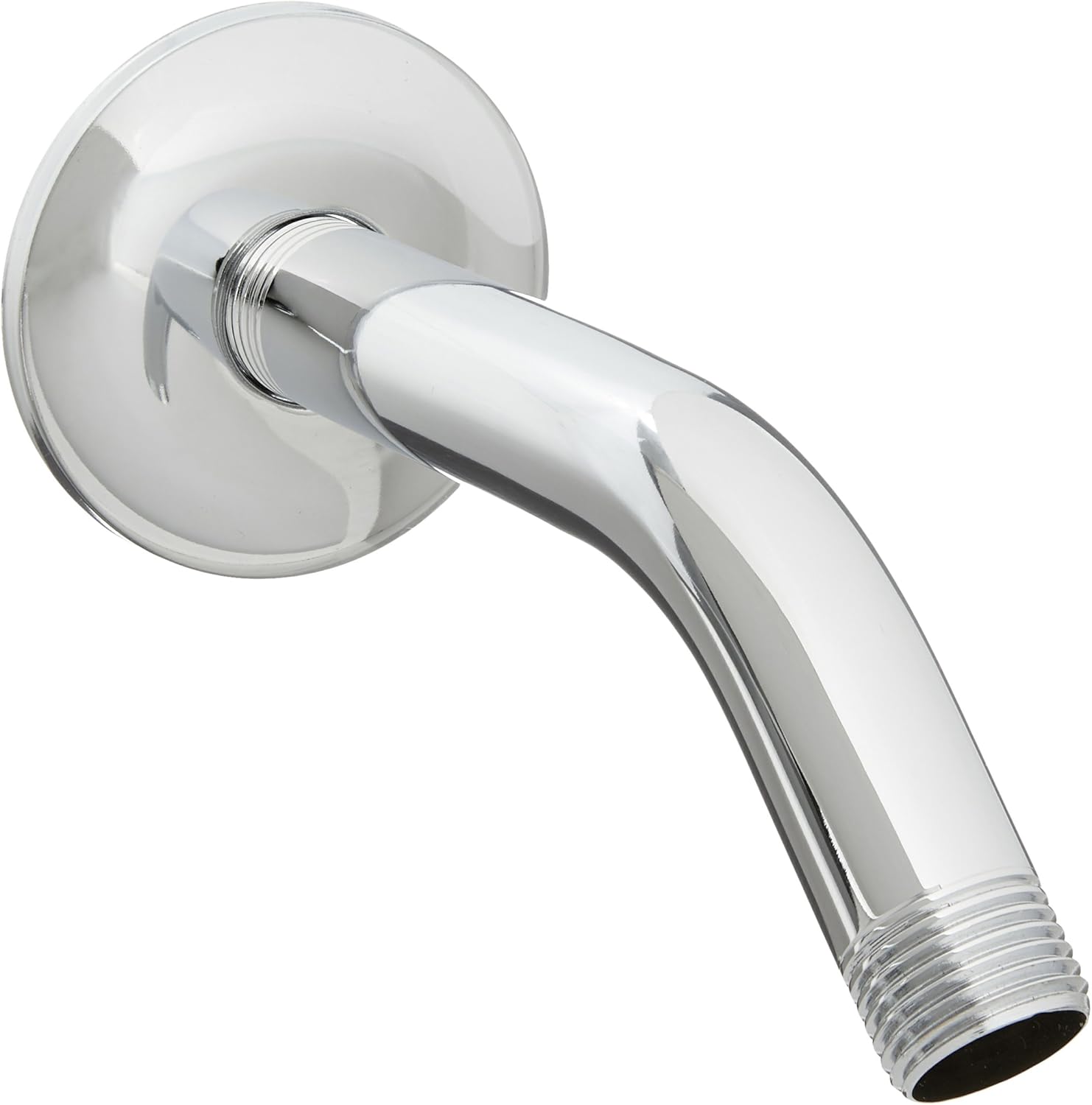 GROHE 27414000 Relaxa 5Inch Fixed Shower Arm, Starlight Chrome Shower Arms And Slide Bars