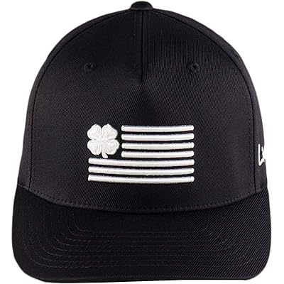 Black Clover Clover Nation 2 Adjustable Hat white clover/white trim/black