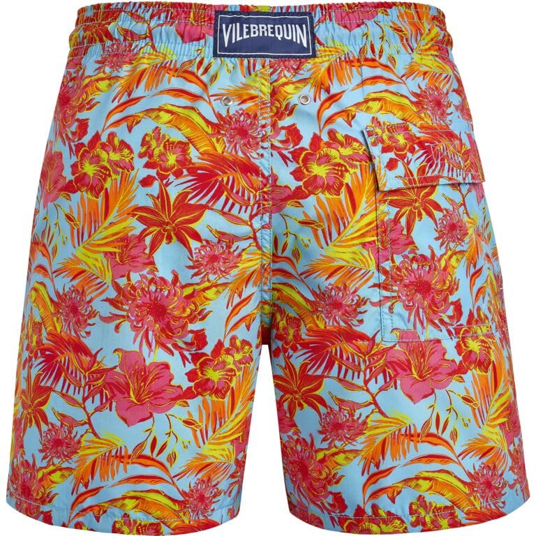 Men's Swim Trunks Tahiti Flowers2