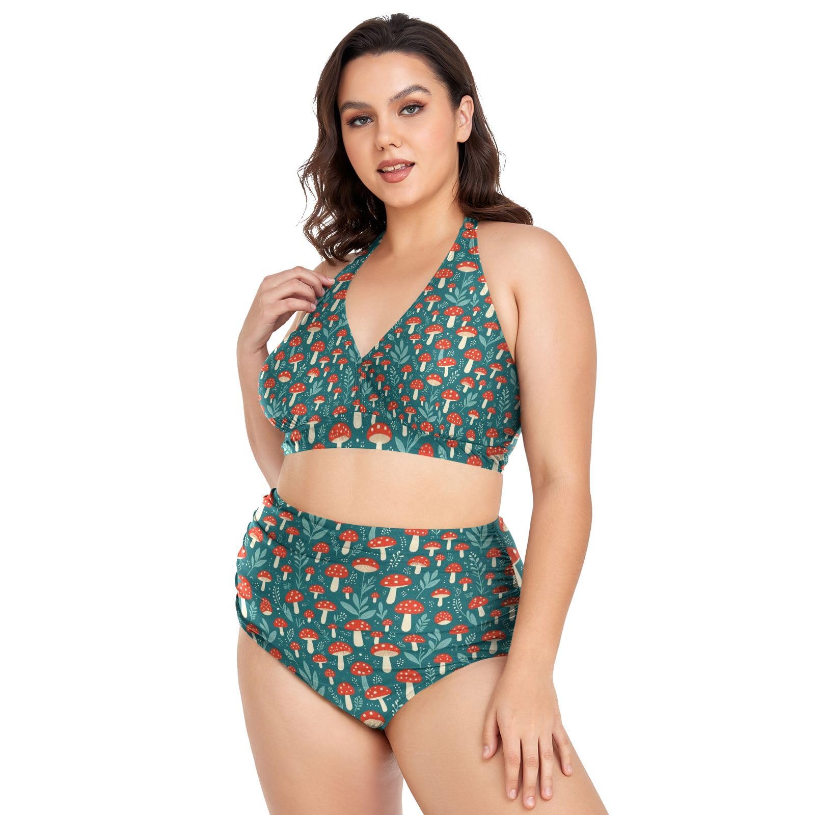FRODOTGV Stroje kąpielowe damskie plus size L-4XL