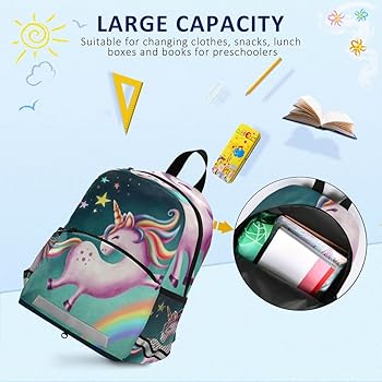 BUNNYBAG🐰🎒Zaino Personalizzato Con Nome, Per Asilo /scuola - Bamb... | Su MissHobby