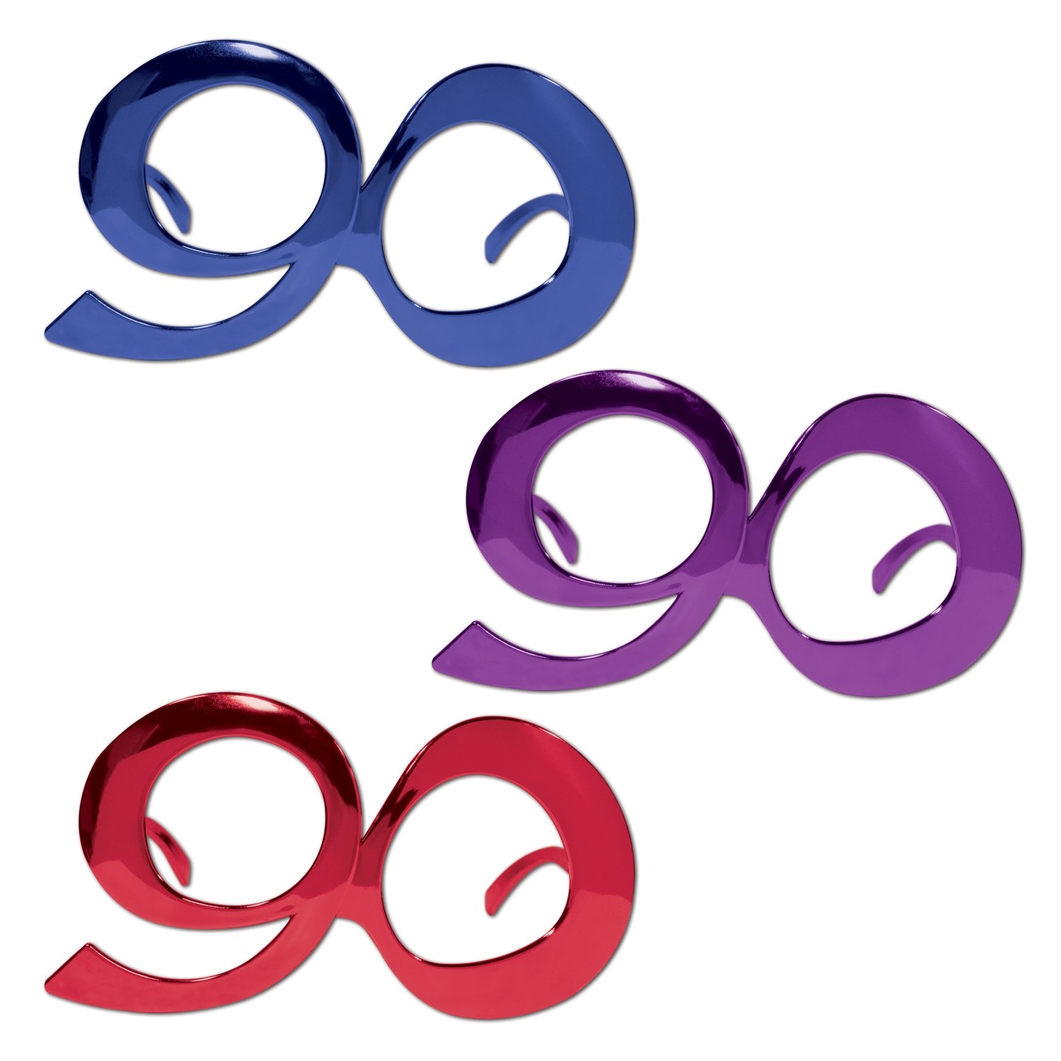 Beistle 60423-90 229 cm Fanci-ramki, plastik, wielokolorowy
