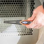Klein Tools ET05 Digital Pocket Thermometer, HVAC Instant Read Thermometer with Backlit Display, Wide Measurement Range, Fahrenheit and Celsius