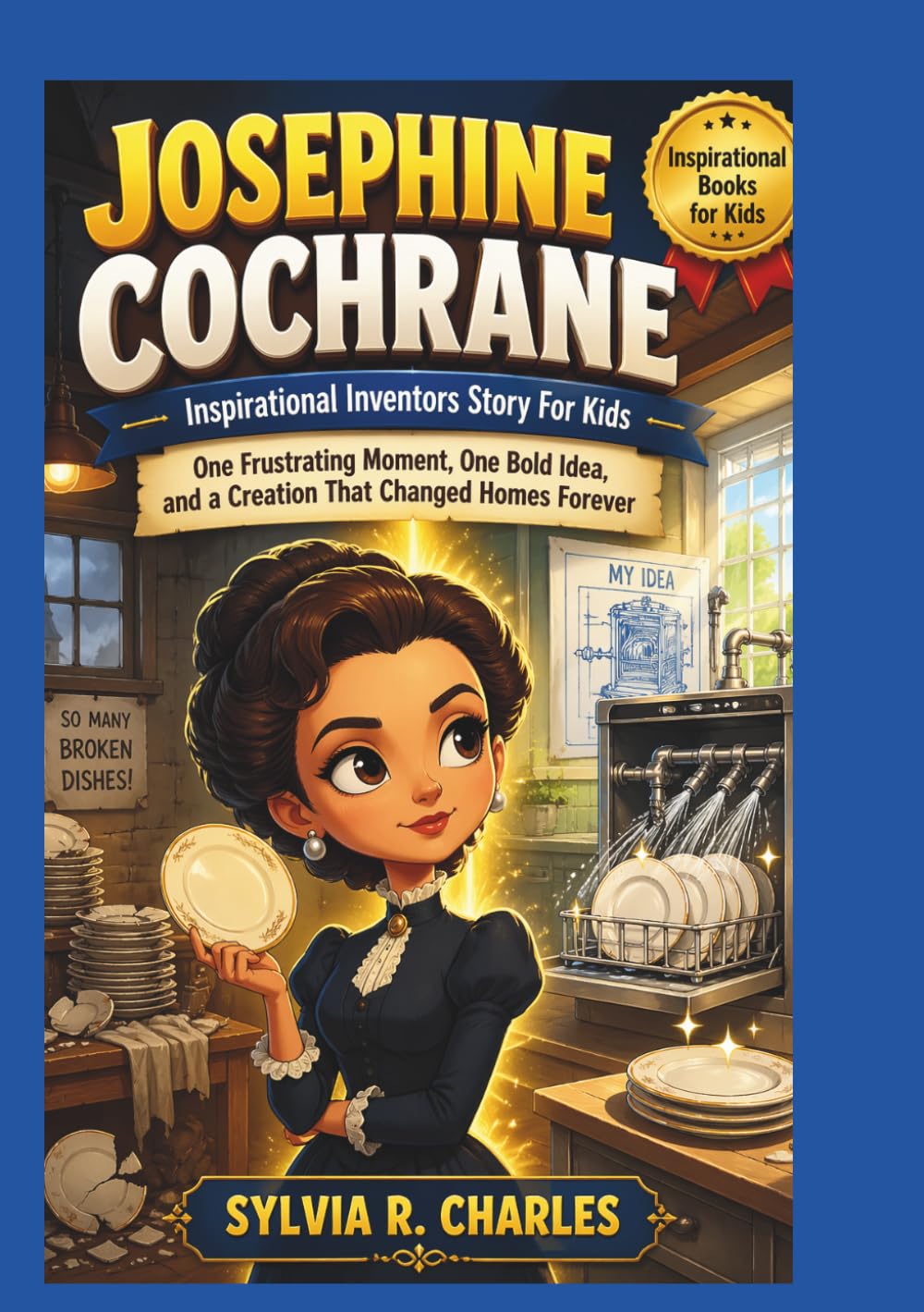JOSEPHINE COCHRANE Inspirational Inventors Story For Kids: One Frustrating Moment, One Bold Idea, and a Creation That Changed Homes Forever (know some of your inventors and some ancient stories)