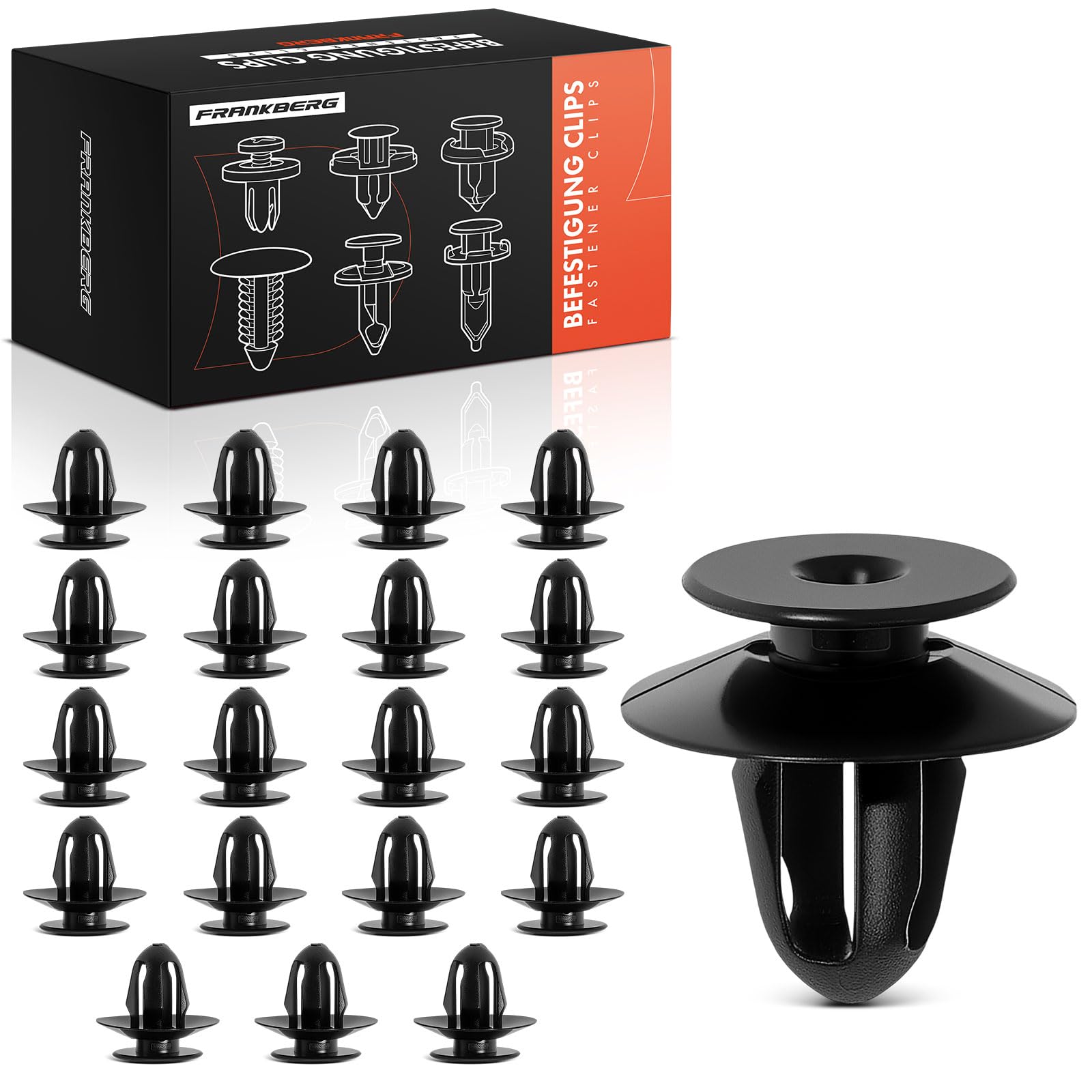Clip de fixation habillage robuste compatible Série 7 E32 et SUV X3 - 7