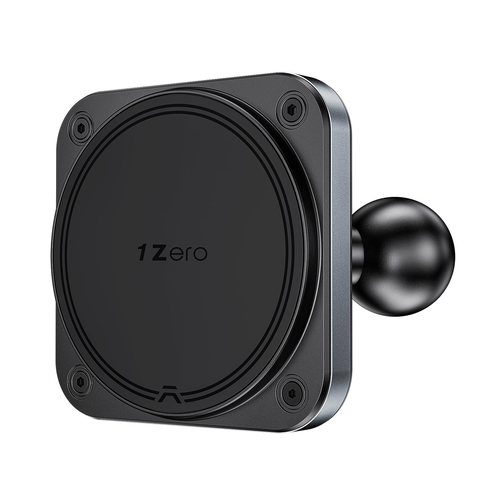 1Zero Soporte magnético resistente para teléfono para soporte de tablero de bola de 20 mm compatible con MagSafe iPhone 17, 16, 15, 14, 13, 12, imanes de bola de repuesto de 0.787 pulgadas para