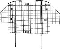 MidWest Homes for Pets Wire Mesh Car Pet Barrier - Adjustable for SUVs, Vans & Crossovers