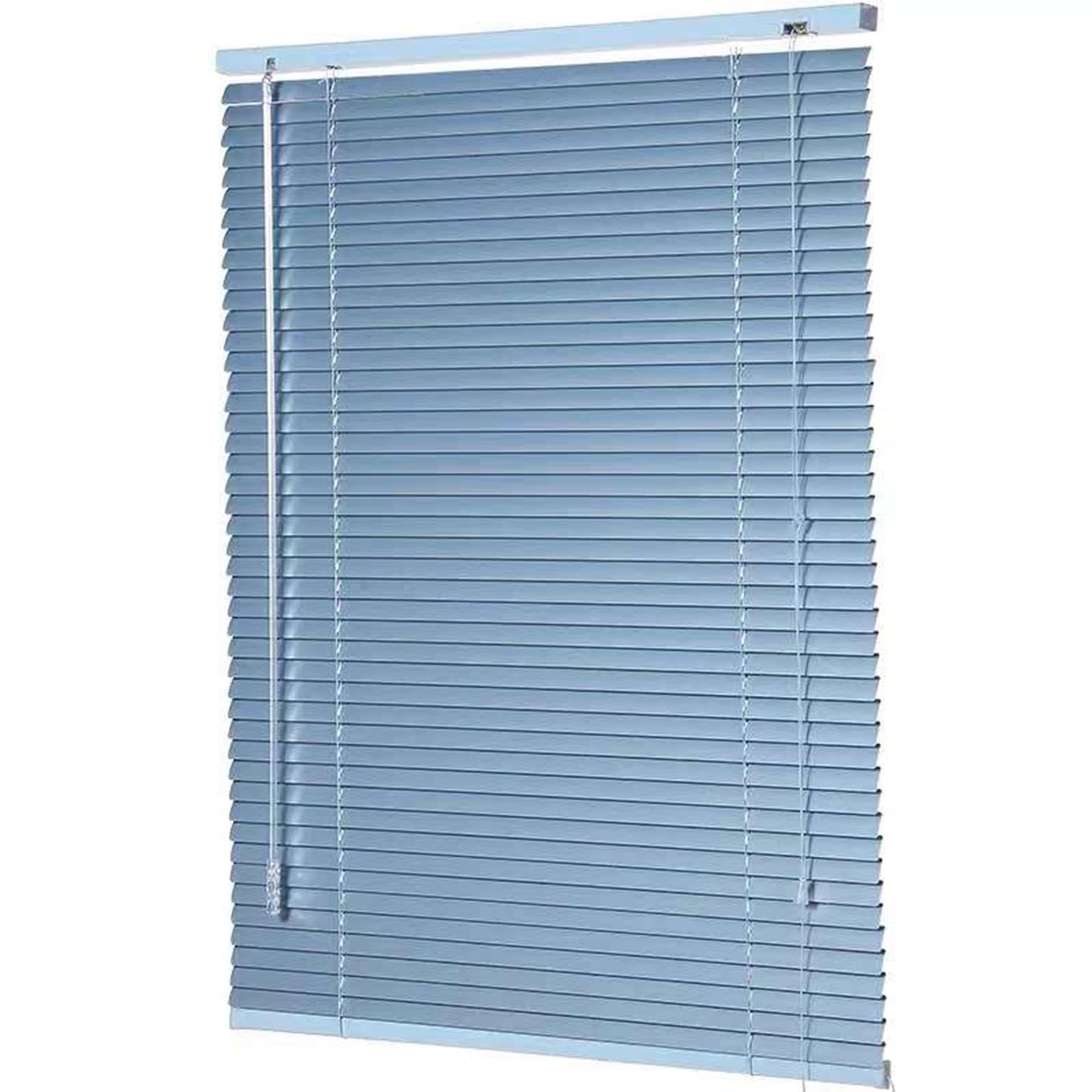 Jalousie Aluminium und Metall,Verdunkelungsrollos,Horizontale Jalousette,Tür Fenster Rollo,Sichtschutz,Licht- und Blendschutz,Für Heim- und Küchendekoration,Breite X Höhe (100x100cm)