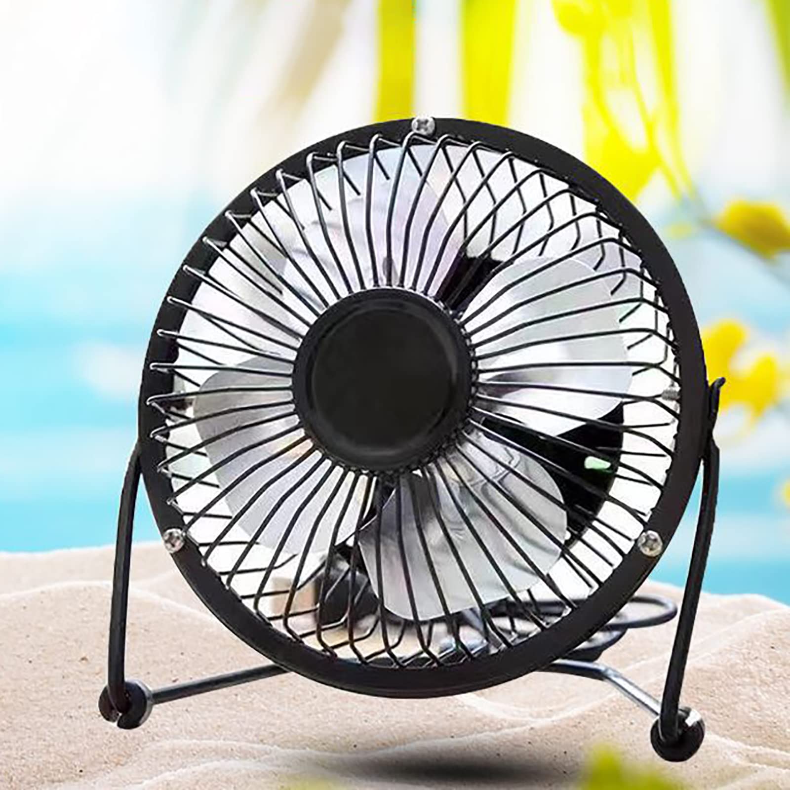Mini ventola silenziosa da tavolo alimentata a piombo USB portatile in