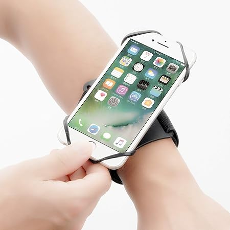 Amazon J Konky 自転車 スマホ ホルダー ランニングアームバンド 両用 19年最新型 オートバイ バイク スマートフォン 振れ止め 脱落防止 Gpsナビ 携帯 固定用 マウント スタンド 防水 4 6 5インチのマスホに適用 360度回転 脱着簡単 スポーツ スマホ アームバンド