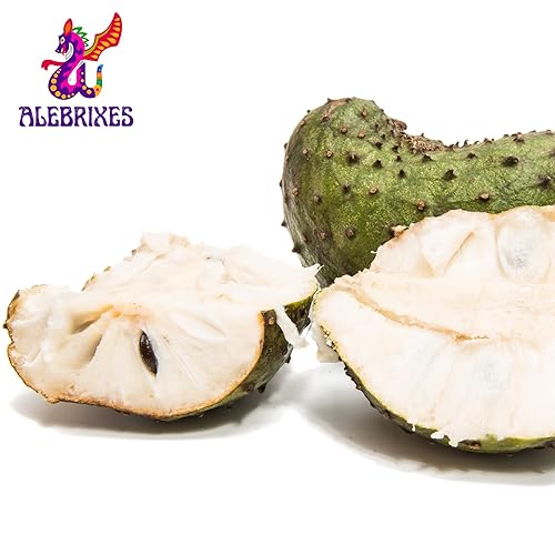 Miniatura 5 de Alebrixes  Té de hierbas de guanábana integral (6 onzas), té de guanábana integral orgánico de alta calidad, hoja de guanábana Te Organico - hojas