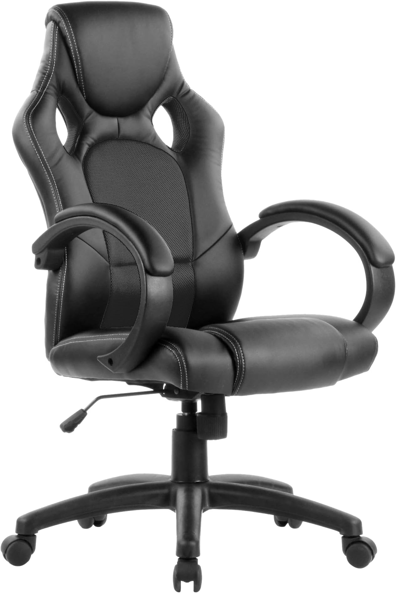 Eliza Tinsley PU Racing Style Gaming Chair - Black