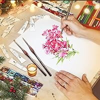 Vista 8 de Juego de pinceles para pintura artística