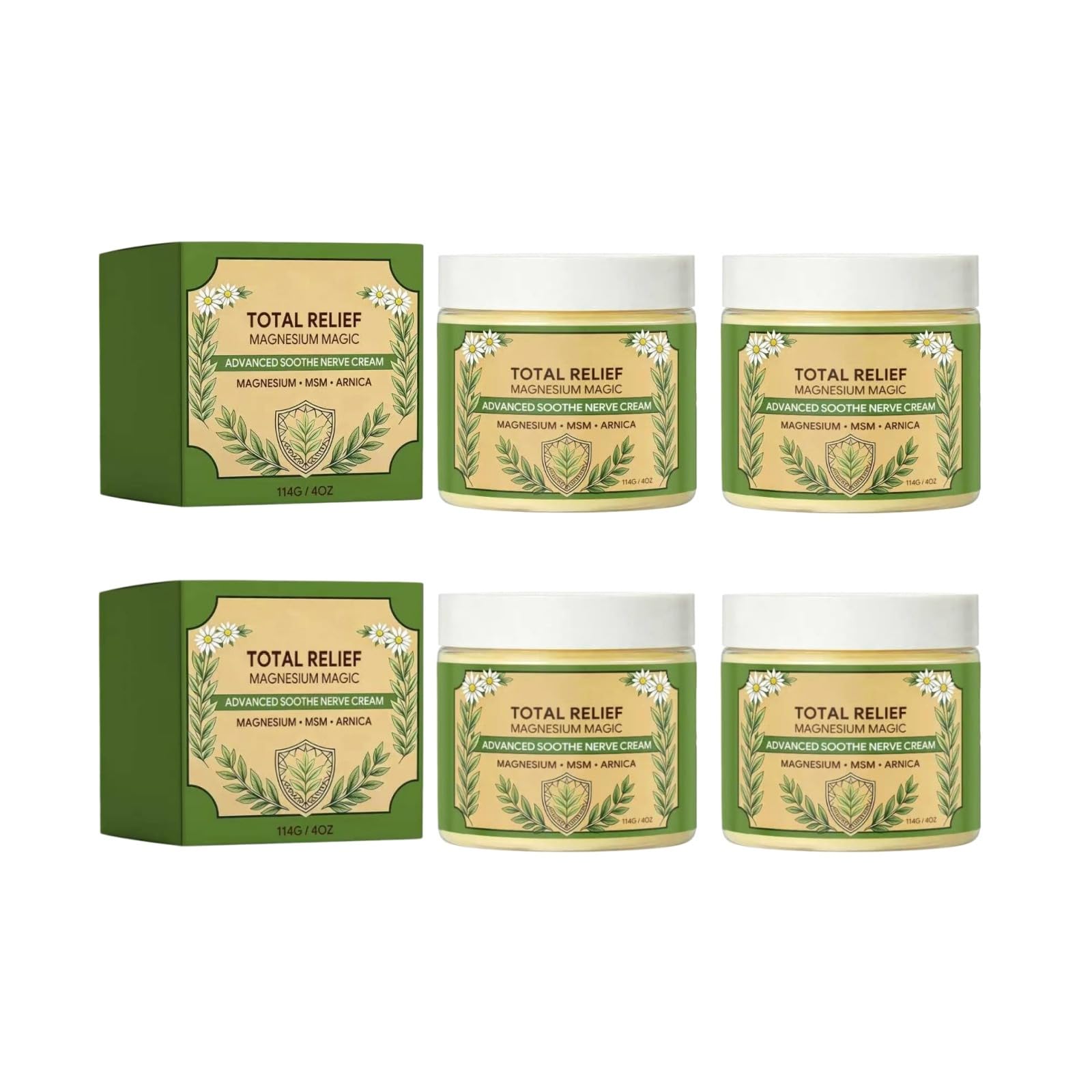 Muscolo Relief Cream 114g, Non-Greasy Soothing Night Lotion