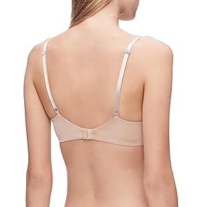 Calvin Klein Women's Seductive Comfort Unlined Lace Bra