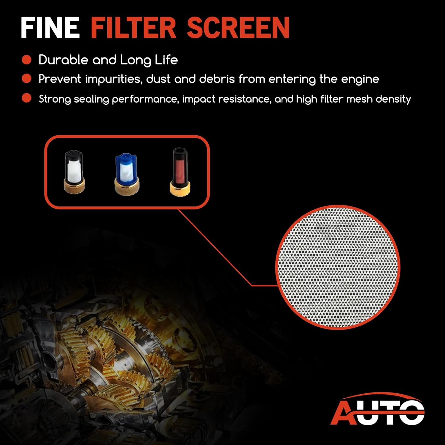 8Set Fuel Injector Repair Seal Kit Compatible with 99-07 GM Chevy Silverado 1500 GMC Sierra FJ887 4.8/5.3/6.0L 17113553 25317628 12580681 micro filters buckle O-ring Cap