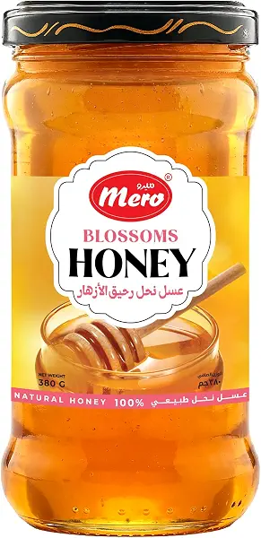 سعر ومواصفات عسل نحل الزهر من ميرو، عبوة 380 جرام (B09FGM7SHX) على Amazon EG