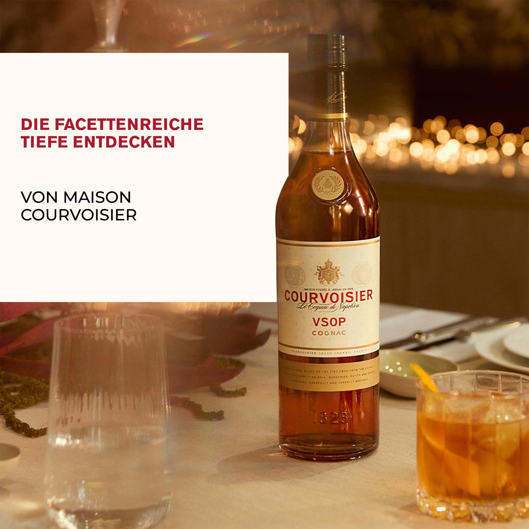 Courvoisier VSOP Cognac 40% Vol. 0,7 l Geschenkverpackung