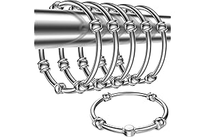 Rust Proof Shower Curtain Rings: The Ultimate Bathroom Upgrade