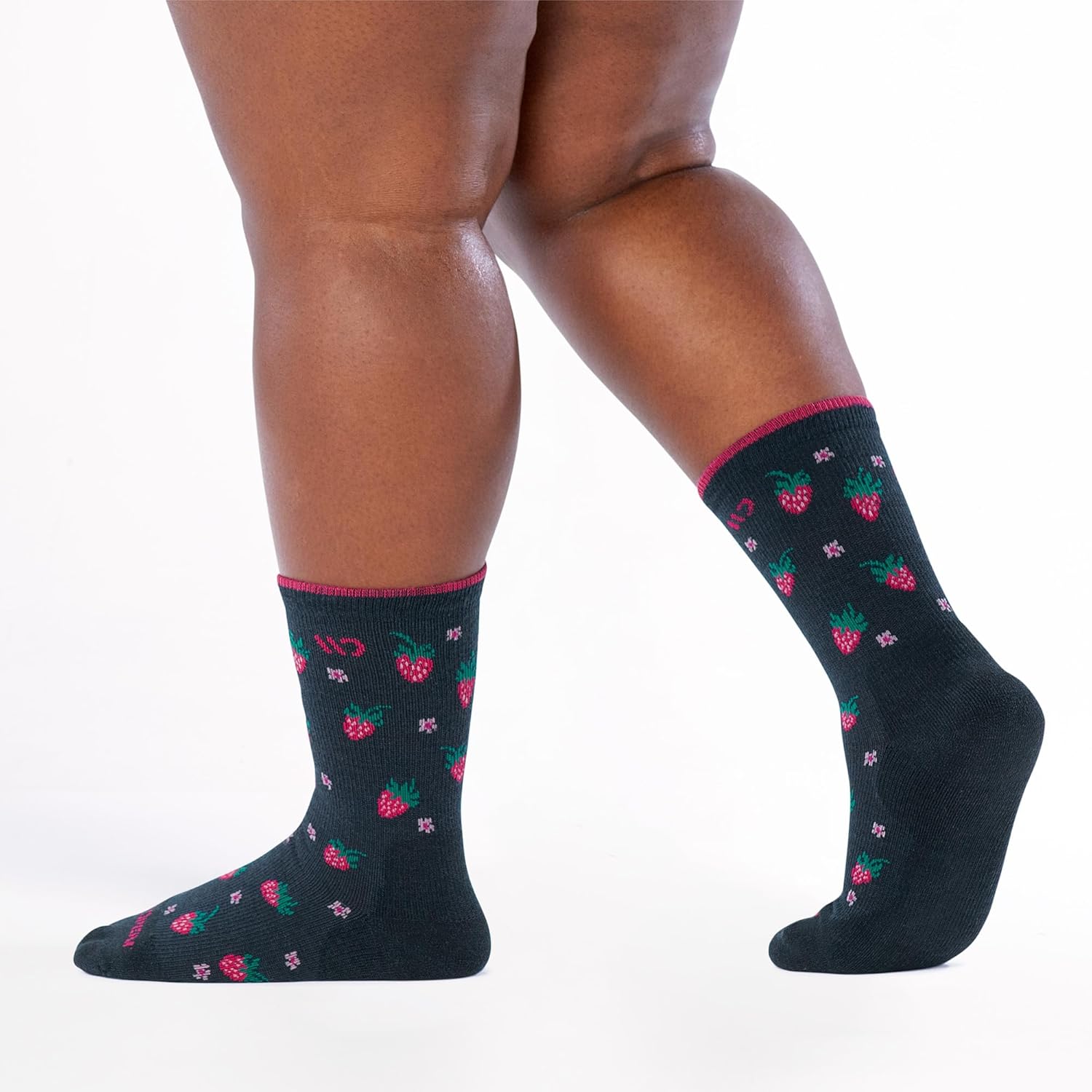 Wide Open Crew Socks for Women Merino Wool Midweight Cushioned - Image 4