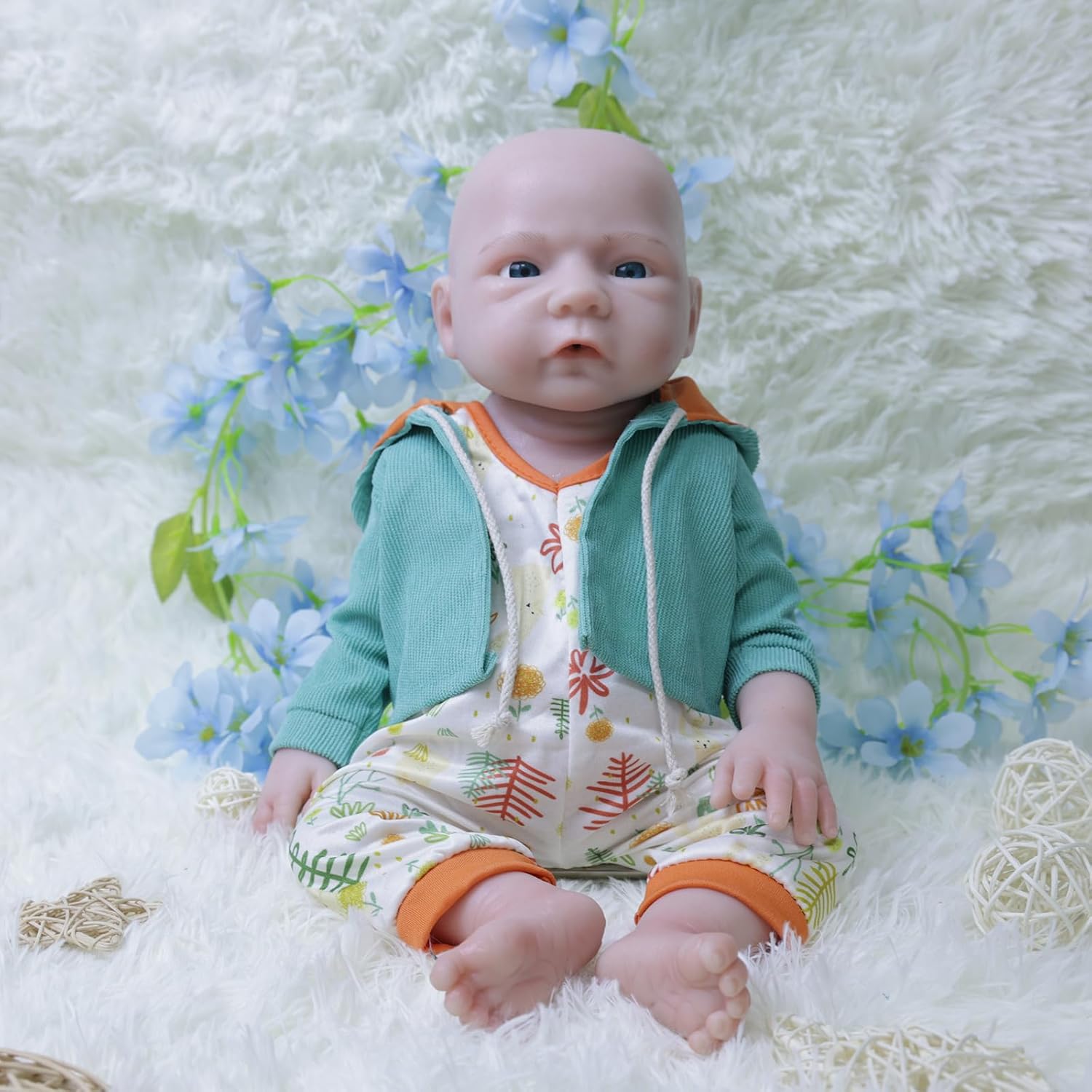 Amazon.com: Sil-Gel Mall Full Silicone Baby Doll Boy with Drink and Wet ...