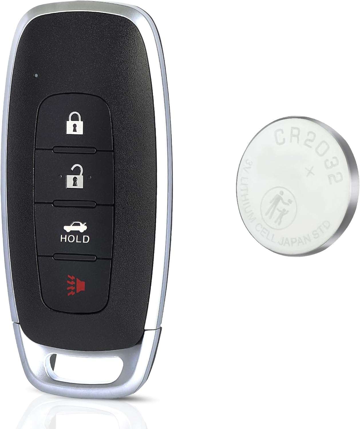 Beefunny Keyless Enrty Smart Remote Key Fob for Nissan Versa Sentra 2022 2023 2024 Car Remote Control Key Fob Replacement 433MHz 4A Chip FCC ID:KR5TXPZ1 P/N:S180146119