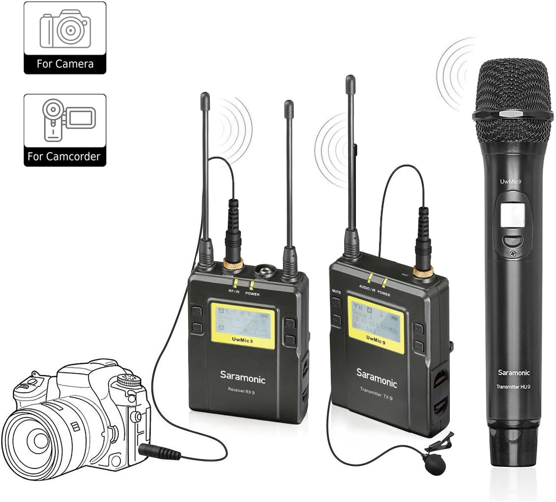 sistemi di microfoni con custodia per il trasporto
