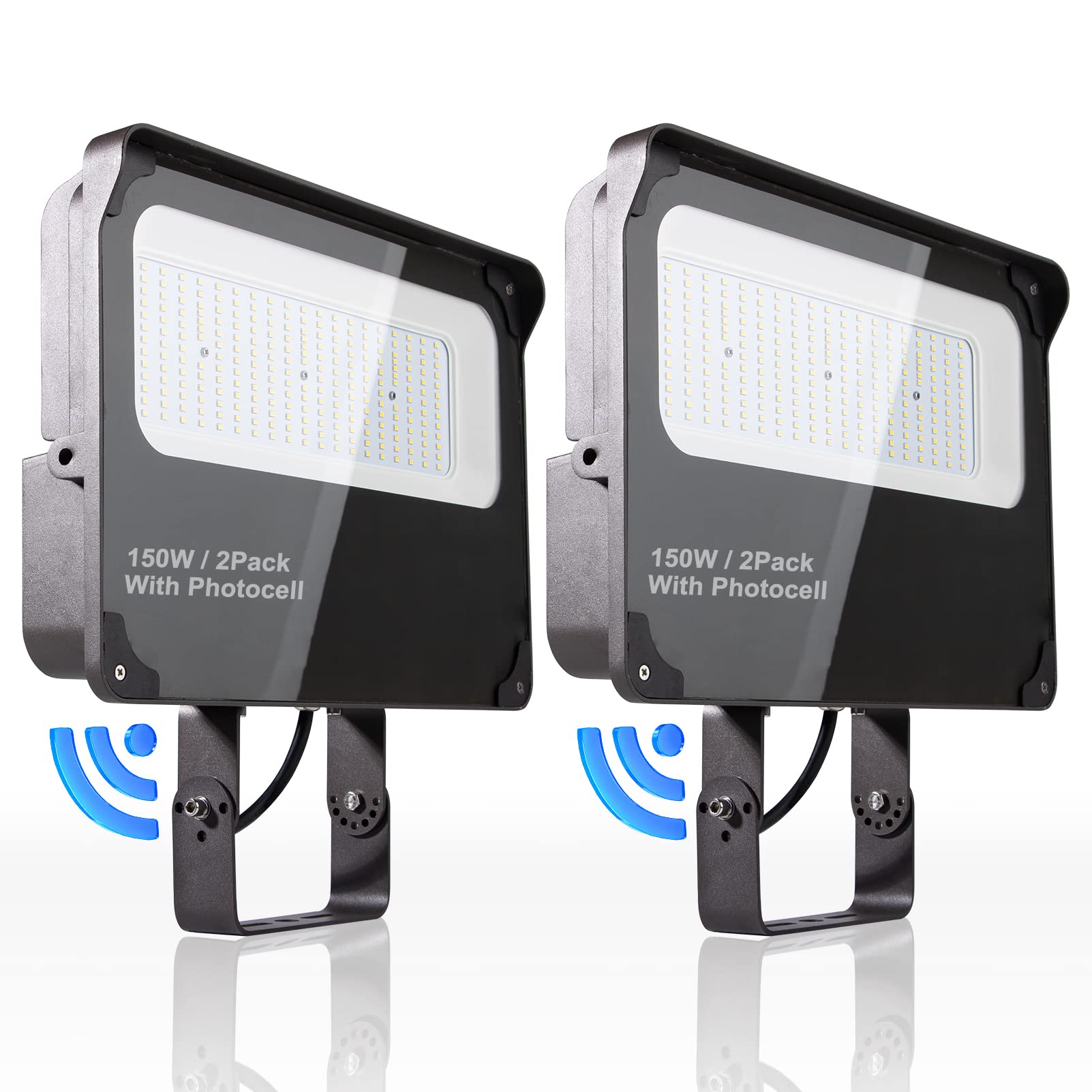 Lightdot 2Pack 150W Led Flood Lights Outdoor, 21000LM (900W Equivalent
