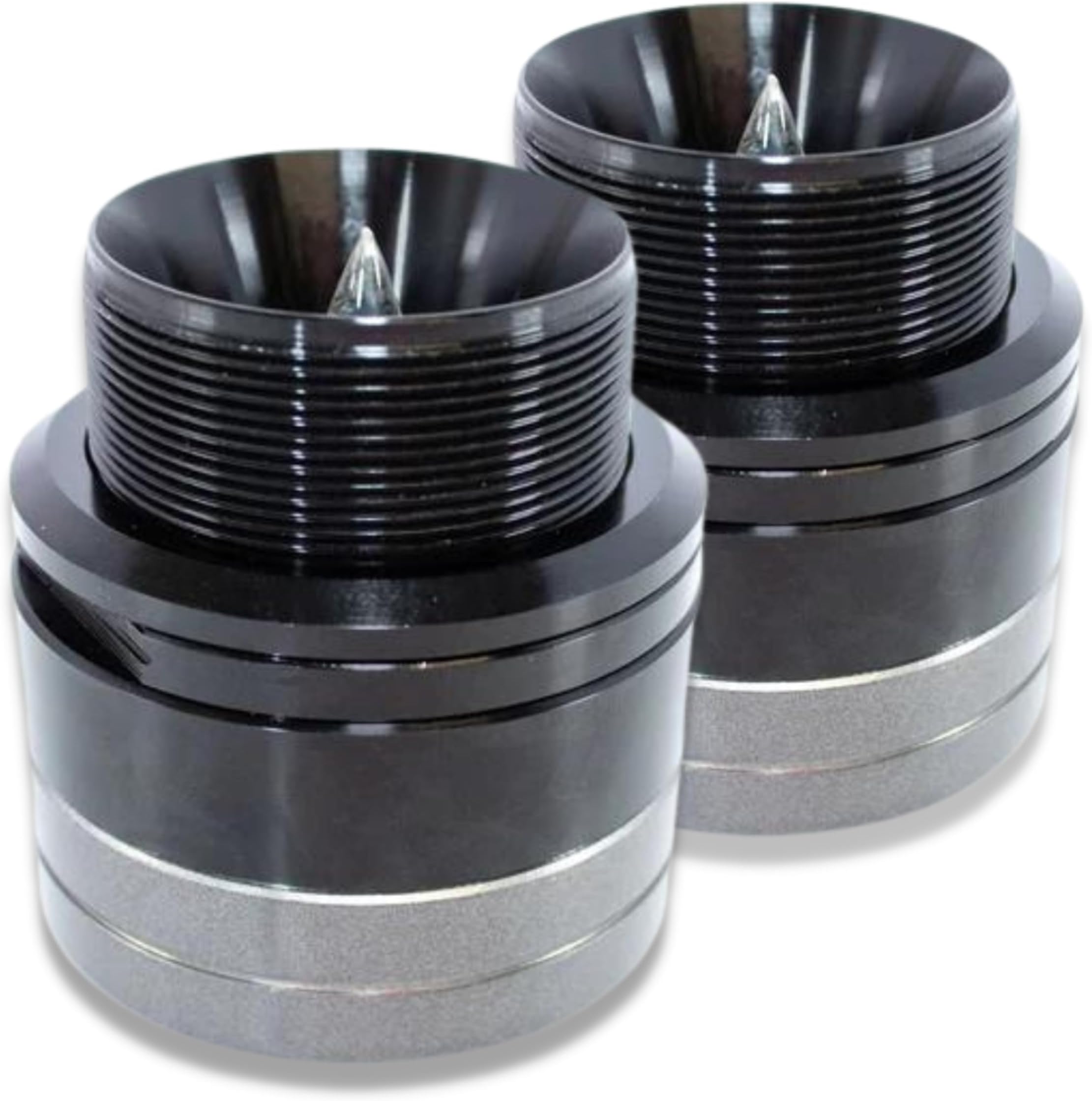 Pair of 1" Pro Audio Bullet Horn Super Tweeters Black 400W 4 Ohm Power NX-5