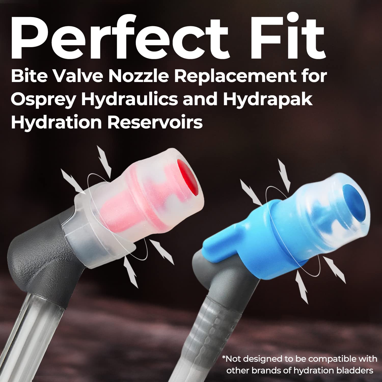 osprey hydration pack bite valve replacement Amazon.com : Samorillo 5-Pack Replacement Bite Valve Nozzles Compatible  with Osprey, Nathan & Hydrapak Hydration Reservoirs