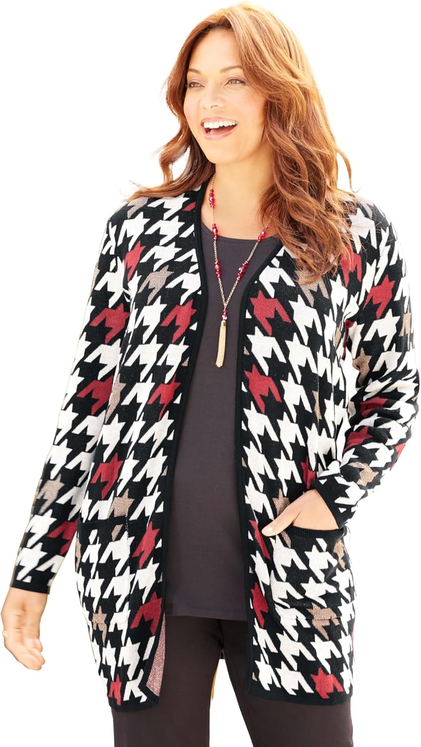 Women's Plus Size Luxe Sweater Cardigan